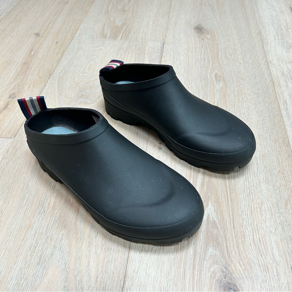 SeaVees Bodega Clog Black Slip-On Garden Shoes Womens Size 7